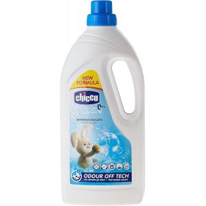 KGABERY-Chicco Sensitive Lessive À Lessive Hypoallergénique,Élimine Les Taches Et Les Odeurs,0+ Mois-1,5 L - Neuf