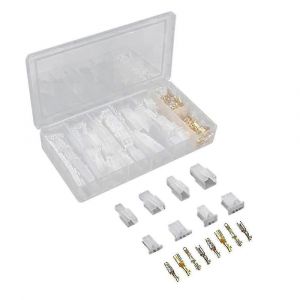 200 pcs 2.8mm automobile 2/3/4/6 broches m&acirc;le femelle kit de connecteur de terminal pour voiture camion moto - Neuf