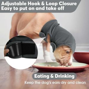 Casque Anti Bruit Chien En Polaire Douce Casquette Pour Chien Avec Cache Oreille Snood Pour R&eacute;duction De Bruit Et Soulagement De L'anxi&eacute;t&eacute; Accessoires Textiles Pour Chiens (M) - Neuf