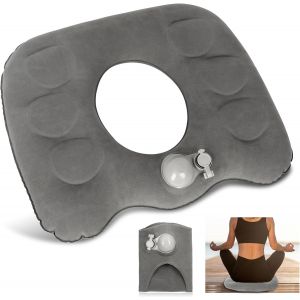 Kalanka-Coussin Orthopédique, Coussin D¿Assise Gonflable, Coussin De Siège Orthopédique, Coussin Hemorroidectomie, Pour Le Soulagement Des Hémorroïdes Et Pain Post Natal Douleurs Au Coccyx - Neuf