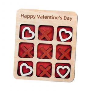 Jeu De Soci&eacute;t&eacute; Toe Board, Cadeau De Saint-Valentin, Jeu De Table Basse De Voyage Pour Enfants - Neuf