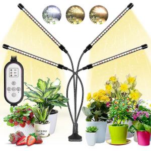 Lampe Horticole Led Pour Plantes D'int&eacute;rieur, Avec Minuterie Marche/Arr&ecirc;t Automatique Et Port Usb. - Neuf