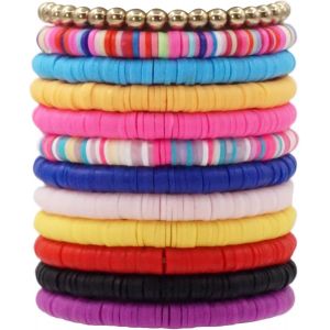 Ytseazn-12 Pcs Set De Bracelets D'amitié,Bracelet De Lettres De Toylor Inspiré D'un Album,Bracelets D'amitié Bohemian Concert Exchange Cadeaux Pour Les Fans De Musique Et D'amour - Neuf