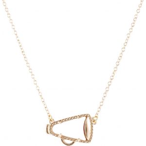 Collier Joie,Collier De Pom-Pom Girl Cheerleading Necklace Cadeaux D'&eacute;quipe De Pom-Pom Girl Collier Breloques Pendentif Bijoux Cadeaux D'entra&icirc;neur Pom-Pom Girl Pour Les Femmes Maman Coach - Neuf