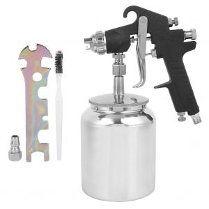 XYONG Aerographe pneumatique noir de 2,5 mm avec pulverisateur a pulverisation haute pression pour automobile - Neuf