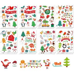 Papeterie De Noël: Stickers Et Autocollants Pour Décoration De Cadeaux Et Scrapbooking, Idéal Pour Enfants Et Artisanat - Neuf