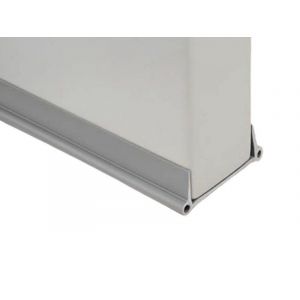 Joint d'&eacute;tanch&eacute;it&eacute; pour porte, gris, 96 x 5,5 cm, PVC, pour espace de 0,3 &agrave; 1 cm - Neuf