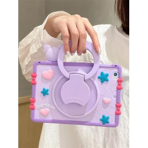 Pour Honor Pad X8a X9 Pro 11.5 V9 11 Pouces Mignon Dessin Anim&eacute; 3d Kuromi Silicone Tablette &Eacute;tui De Protection Pour Huawei Matepad M7 10.8 Matepad M7 10.8in-Other - Neuf