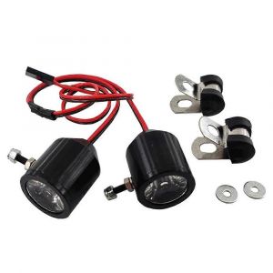 Highlight Led Spotlight Plafonnier Pour 1/5 1/7 1/8 1/10 Rc Cartrx4 Scx10 Udr Slash E- Baja,1 - Neuf