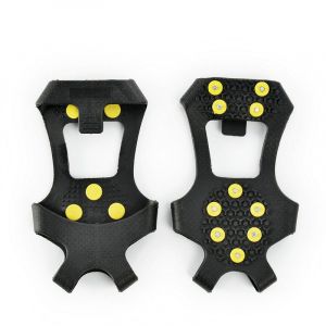 Crampons Antid&eacute;rapants Avec Crampons - Shoe Grip Noir (Xl) - Neuf
