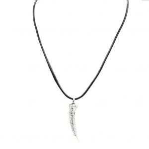Collier Tendance Pour Homme, Pendentif En Corne, Bijou Decoratif, Cadeau - Neuf