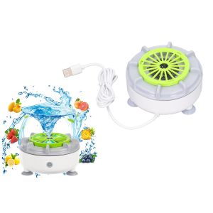 Lave-vaisselle &agrave; ultrasons USB pour le nettoyage des fruits, l&eacute;gumes et de la vaisselle - Neuf