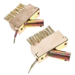 2pcs brosse métallique en acier de jardin pour le nettoyage des joints de pavés patio extérieur élimination de la mousse d'allée fissures Wee - Neuf