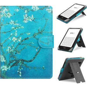 Étui Universel Pour 6-6.8 Pocketbook/Tolino/Sony E-Book Reader 6.8 Kindle Paperwhite/6 Kindle 2022 & 2019/Kobo Clara Hd/Kobo Clara 2e Coque Housse Avec Support,Fl[Kin911791] - Neuf