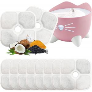 Kalanka-Fontaine Eau Chat Pixi Filtre 10 Couches Compatible Avec Catit Pixi 43717 Pour Animaux De Compagnie De 2,5 L - Neuf