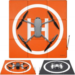 Lp570 Drone Landing Pad,22.5''/57cm Tapis D'atterrissage Pour Drone Double Face &Eacute;tanche (3 X 3) Pour Pour Dji Mavic 3 Pro/Cine/Mavic 3/Classic,Air3s/Air 3/Air 2s/Mavic Air 2,Mini 3 Pro/Mini 2-Marque G&eacute;n&eacute;rale - Neuf