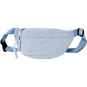 KALANKA-Sac banane en velours côtelé pour femme - Avec bandoulière réglable - Tendance - Pour les loisirs et le sport - Vert, 8 - Neuf