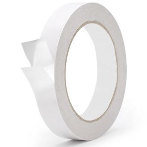 Ruban Adh&eacute;sif Double Face Extra Fort,Fin Et Transparent Pour Bricolage,Artisanat Et Scrapbooking (18 Mm X 20 M) - Neuf