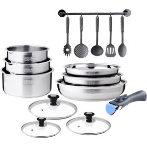 Subzonal-5535 Batterie 15 Pcs Inox, Acier Inoxydable, 9 X 26 X 5 Cm - Neuf