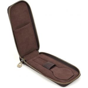 Kal-Montre Étui De Rangement Pour 1 Montre Fait À La Main En Cuir Véritable Montres Boîte De Rangement Montres Portables Organisateur De Voyage - Neuf