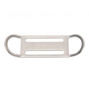 Boucle Bilat&eacute;rale D'anneau De D &Agrave; Montage Lat&eacute;ral De Plong&eacute;e 316 En Acier Inoxydable Sangle De Plong&eacute;e Gardien De Ceinture De Fixation Sidemount Bcd Boucle De Fixation Pour Accessoires De Gilet De Plong&eacute;e - Neuf