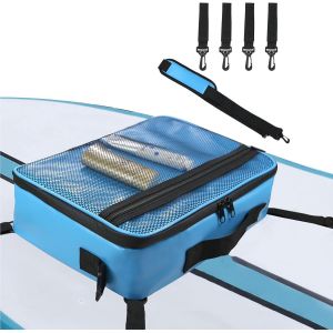 Ulteronixshop-Sup Deck Sac isotherme imperm&eacute;able avec poign&eacute;e lat&eacute;rale, bandouli&egrave;re, poche sup&eacute;rieure en maille, accessoires de terrasse - Neuf