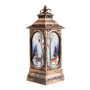 Bougie de no&euml;l Lanterne Lanterne &agrave; suspendre des d&eacute;corations de No&euml;l de la Table de Nuit de la Lumi&egrave;re pour les Foyers D&eacute;corations Ext&eacute;rieures - Neuf