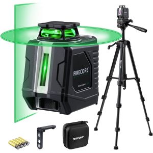 ChenQuanSarl-Niveau Laser Vert En Croix, Niveau Laser Autonivelant G30 Avec Trépied De 150Cm, Petit Laserliner 360 Pour Le Bricolage, Avec 4 Piles Aa, Support Magnétique Et Étui De Transport G30 Set - Neuf