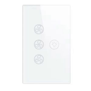 Tuya Wifi Smart Switch Ventilateur Lumi&egrave;re Ventilateur de plafond Interrupteur d'&eacute;clairage,A - Neuf