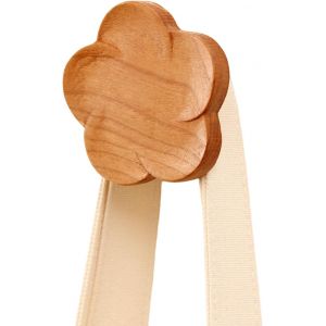 Crochets muraux en bois pour suspension, crochets muraux, crochets pour serviettes, porte-manteaux pour salon, couloir (12 cm) - Neuf
