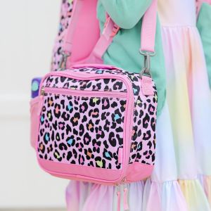 Tzf-Sac Isotherme Repas Enfant Réutilisable, Sac À Lunch Isotherme Pour Fille Et Garçon, Sac Lunch Box Isotherme Glacière Repas Enfant Pour École (Lavable), Licorne-Violet - Neuf