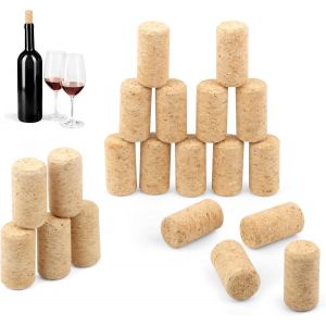Checarzhn--No1-20 Pièces Liège,Bouchons À Vin,Bouchons En Liège Naturel Bouchon,Bouchon Liège Bouteille Vin En Bois Bouchon En Liège,Liège En Bois Tendre,Pour Bouteilles En Verre,Bouteilles De Bière - Neuf