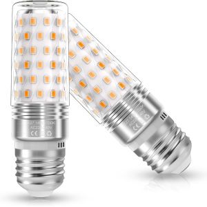 E27 Ampoule Led 14w Lampe, Blanc Chaud 2700k 1400lm Ampoule Remplace 140w Lampe Halogène, E27 Lampe Épi De Maïs Petite Bougie Ampoule, Non-Variable, Ac 220-240v, Pack De 2 - Neuf