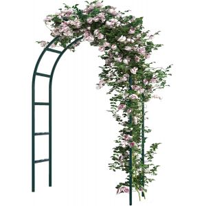Nouvelhorizonstore-Arche De Jardin En M&iquest;&iquest;Tal, D&iquest;&iquest;Coration De Mariage Et D'&iquest;&iquest;V&iquest;&iquest;Nement, Treillis De Jardin Pour Plantes Grimpantes, Assemblage Librement, 2 Tailles Pour Diverses Plantes Grimpantes, Roses, - Neuf