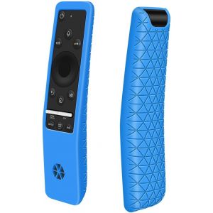 Coque en silicone pour Samsung Nouvelle télécommande BN59-01312A Remplacement Bluetooth Remote Control, Anti-dérapant Housse de protection Coque pour Samsung BN59 Smart TV Remote (Bleu) - Neuf