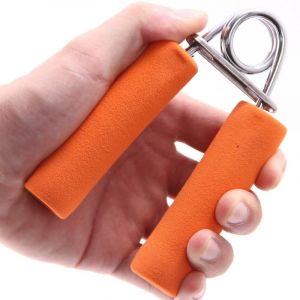 Renforceur de préhension jaune, pince à doigts, pince à main en mousse souple pour augmenter rapidement la force de l'avant-bras, du poignet et des doigts - Neuf