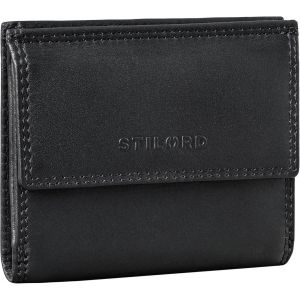 Monew' Petit Porte Monnaie Cuir Avec Rfid Portefeuille Homme Mini Porte Monnaie Femme Bourse Porte-Cartes Avec Poche &Agrave; Monnaie Et Coffret Cadeau,Couleur:Noir - Neuf