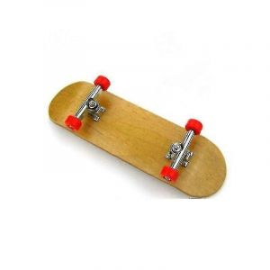 Skateboards &agrave; doigts avec mini alliage professionnel, terrasse compl&egrave;te en &eacute;rable en bois et bo&icirc;te, soulage le stress, enfants gif -zmd (taille: rouge) - Neuf