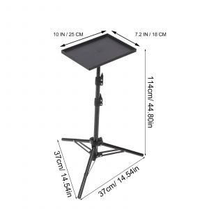 Trépied de voyage pour haut-parleur,budgétaire portable,support de haut-parleur,accessoires extensibles,rotule de montage pour ordinateur portable,appareil photo reflex numérique,extérieur - Type B - Neuf