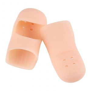 Silicone Orteil Embouts De Protection - Pack De 2, La R&eacute;duction De Chaussure De Pression Pendant La Marche Et De La Course, Couleur: Assortis - Neuf