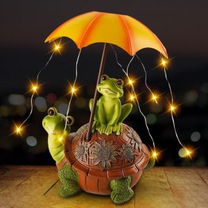 Nouvelhorizonstore-Tortue Solaire D&iquest;&iquest;Coration De Jardin, Solaire Tortue Statue De Jardin &iquest;&iquest;Tanche En R&iquest;&iquest;Sine Pour Terrasse, Pelouse, Maison, Cour - Neuf