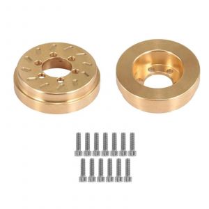 1/10 Rc Roue Laiton Poids Bloc Contrepoids pour Traxxas Trx4 Axial Scx10 D90 - Neuf