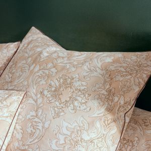 Taie D'oreiller Percale De Coton Ornemental Classique - Neuf