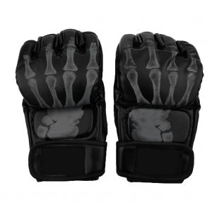 Boxe Combat Muay Thai Sparring Poing Kickboxing Grappling Sacs De Sable Gants Noir - Neuf