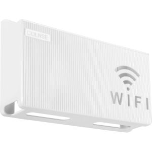 CAUC-Bo&icirc;te de Rangement pour Routeur WiFi, Cache Box WiFi, Bo&icirc;te de Rangement Murale pour Salon, TV, &Eacute;tag&egrave;re pour la D&eacute;coration de la Maison - Neuf