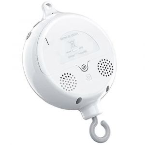 Berceau Moteur Mobile B&eacute;b&eacute; Bo&icirc;te &Agrave; Musique Spinner Avec 3 Modes Volume R&eacute;glable 12 Berceuses Arr&ecirc;t Automatique Apr&egrave;s - Neuf