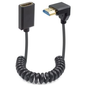 ERYI-Câble Spiralé Hdmi Vers Hdmi 2.1 De 1.2 M, Câble Hdmi Extrêmement Fin Hdmi Hdmi 2.1, Compatible Avec Dolby Vision : Xbox/Ps4/Ps5/Apple Tv, 4K Roku/Fire Tv/Sony/Lg/Samsung (Bas) - Neuf