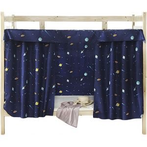 Kalanka-Rideau De Lit Superposé Rideau Occultant Pour Lit Mezzanine Rideau Lit Mi Hauteur Rideau Opaque Pour Dortoir Des Étudiants Rideau Anti Mouche Pour Lit - Neuf