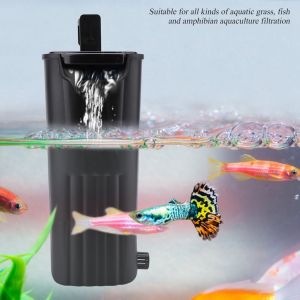Hjlian Pompe A Air Et Oxygene Pour Aquarium, Filtre Cascade, Accessoires Pour Aquarium, 5 W, 220-240 V, Prise Ue - Neuf