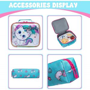 Cartable A Roulette Fille, Sac Dos Roulettes Pour Filles Scolaire École Primaire Garçon Cartable Roulette Fille Cp,Ce1,Ce2 - Neuf